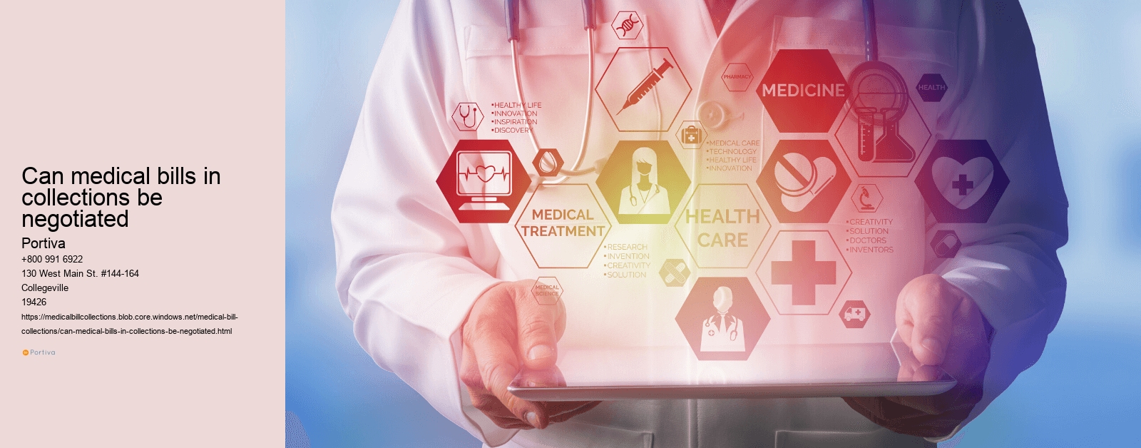 can medical bills in collections be negotiated